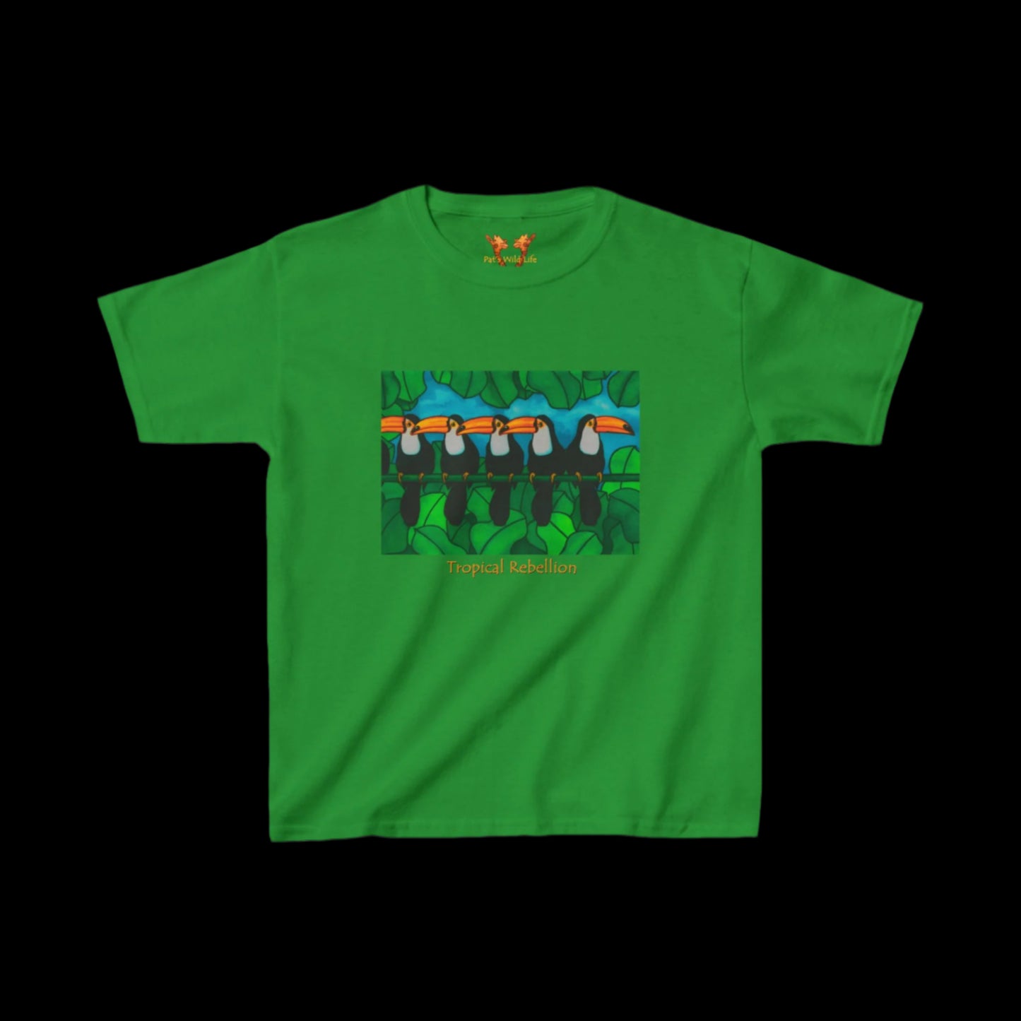 Toucans "Tropical Rebellion" Kids Tee