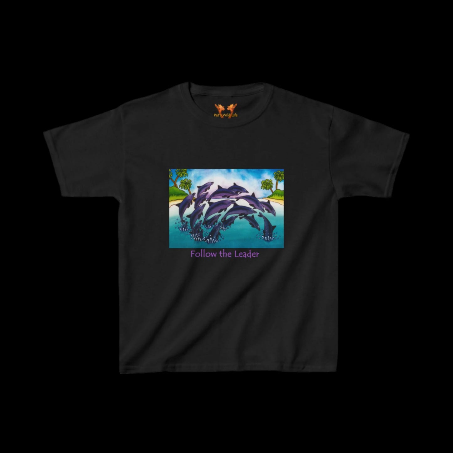 Dolphins "Follow the Leader" Kids Tee