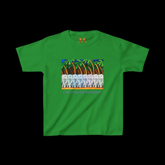 Elephants "One Singular Sensation" Kids Tee