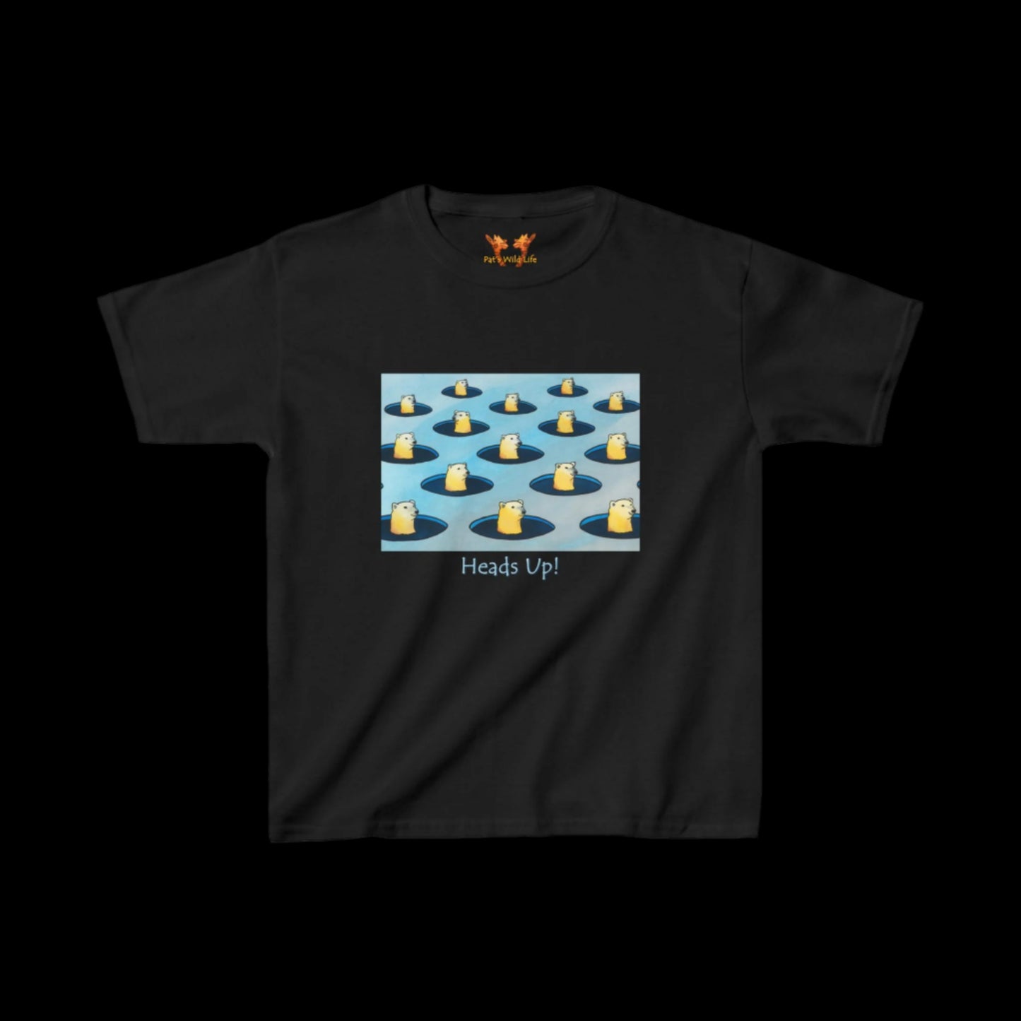 Polar Bears "Heads Up?" Kids Tee