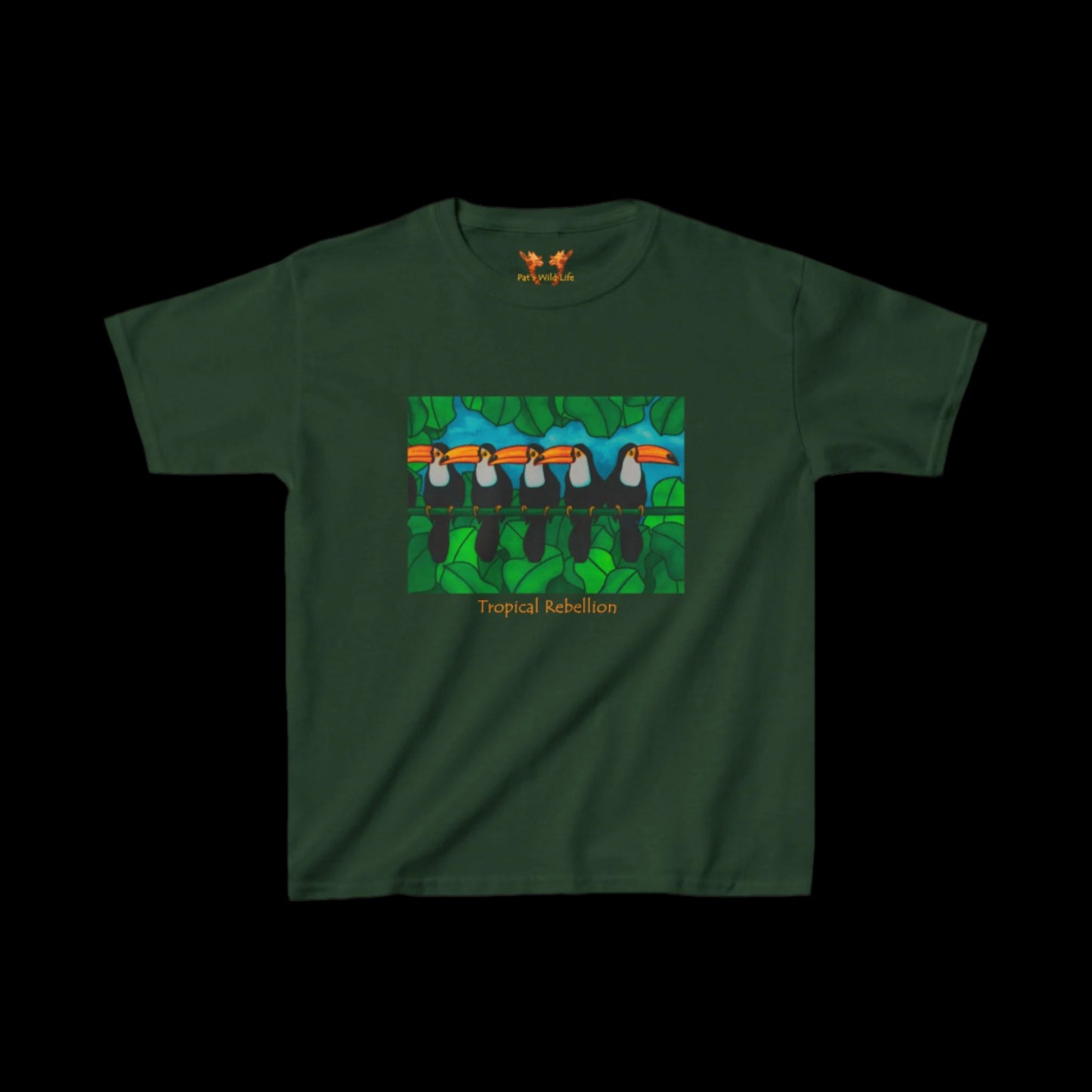 Toucans "Tropical Rebellion" Kids Tee