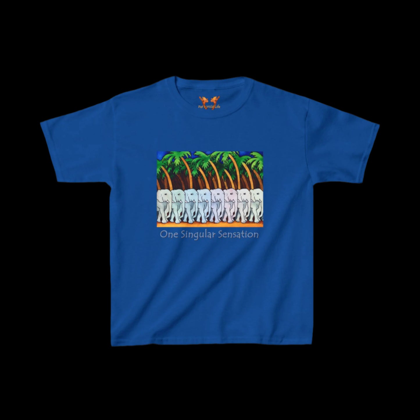 Elephants "One Singular Sensation" Kids Tee