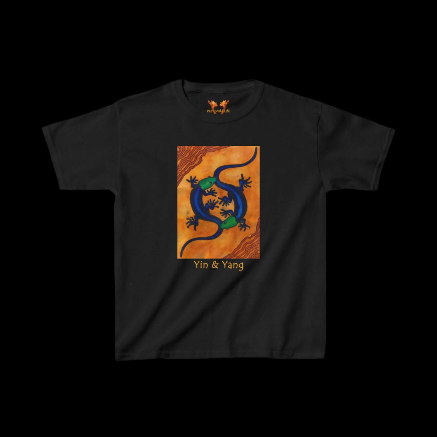 Geckos "Yin & Yang" Kids Tee