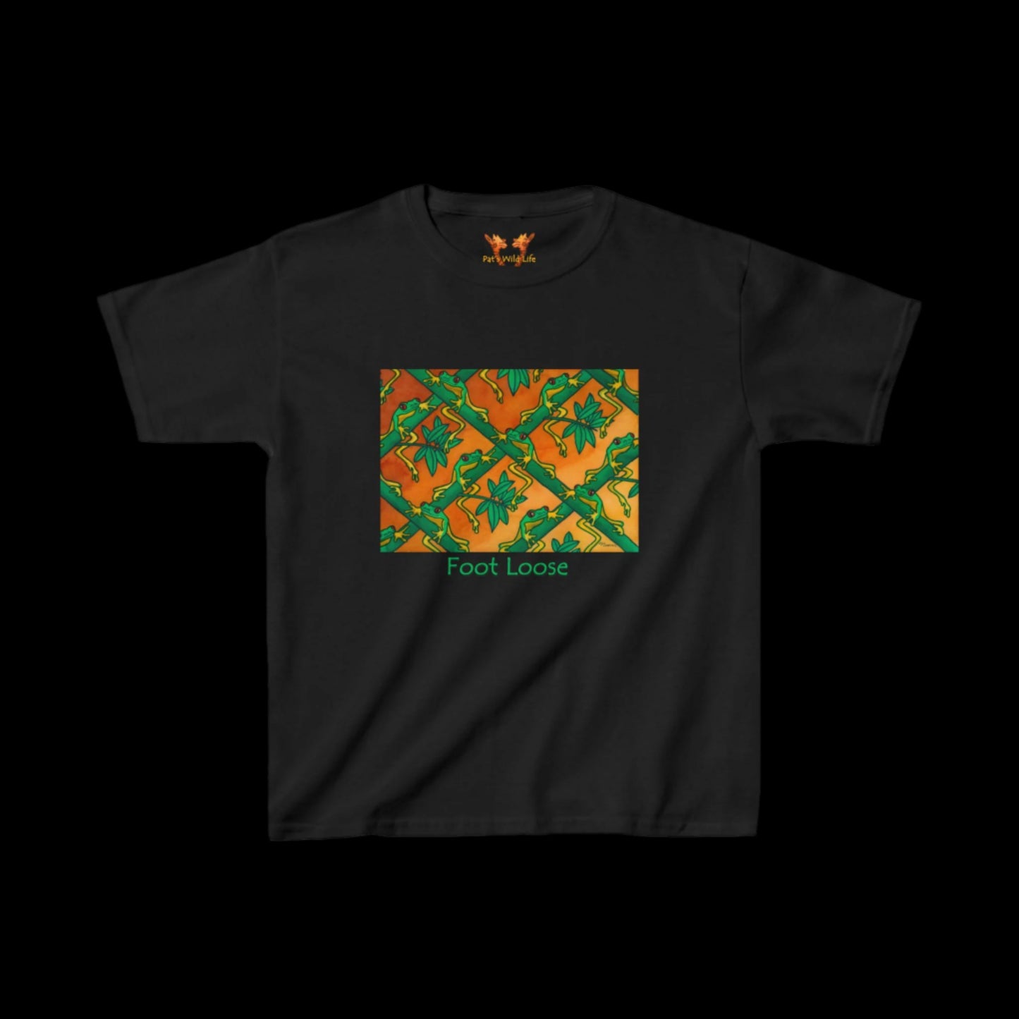 Tree Frogs "Foot Loose" Kids Tee