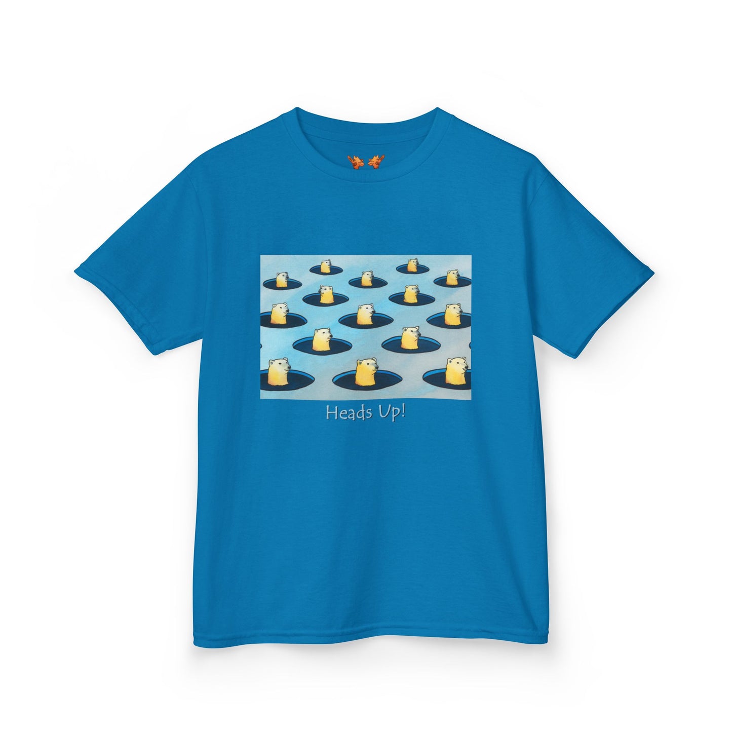 Polar Bears "Heads Up?" Kids Tee