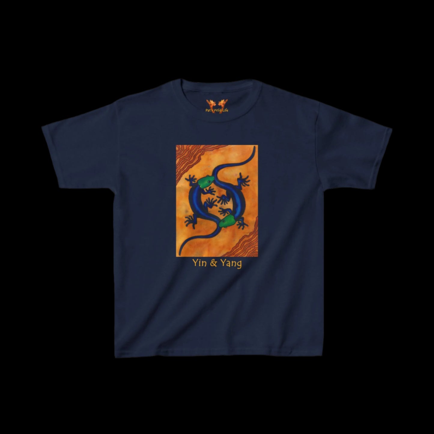 Geckos "Yin & Yang" Kids Tee