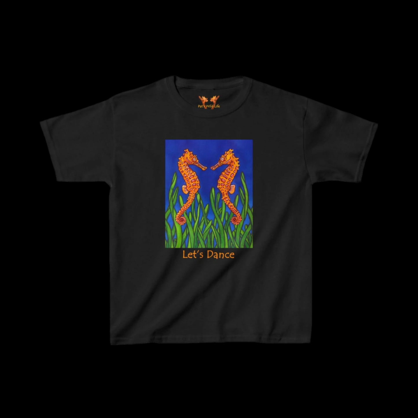 Two Seahorses "Let's Dance" Kids Tee