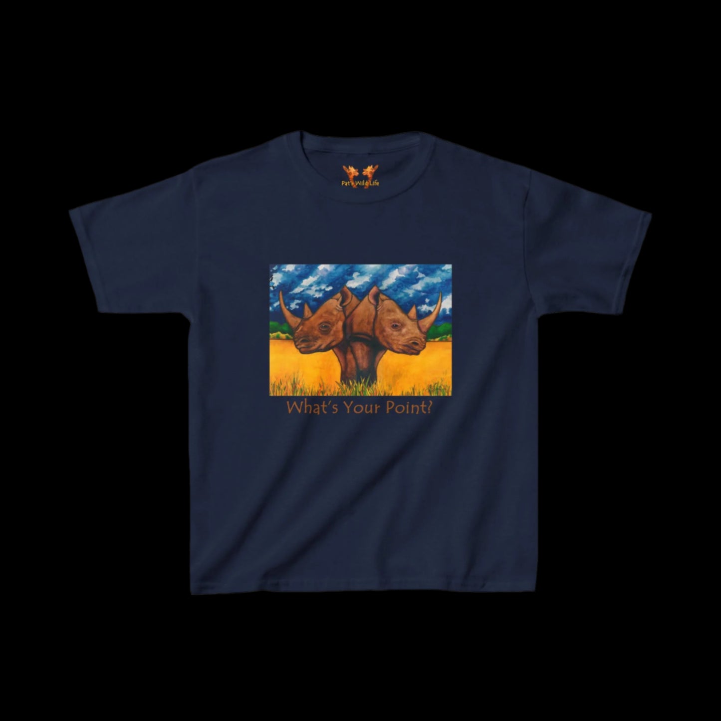 Rhinos "What's Your Point?" Kids Tee