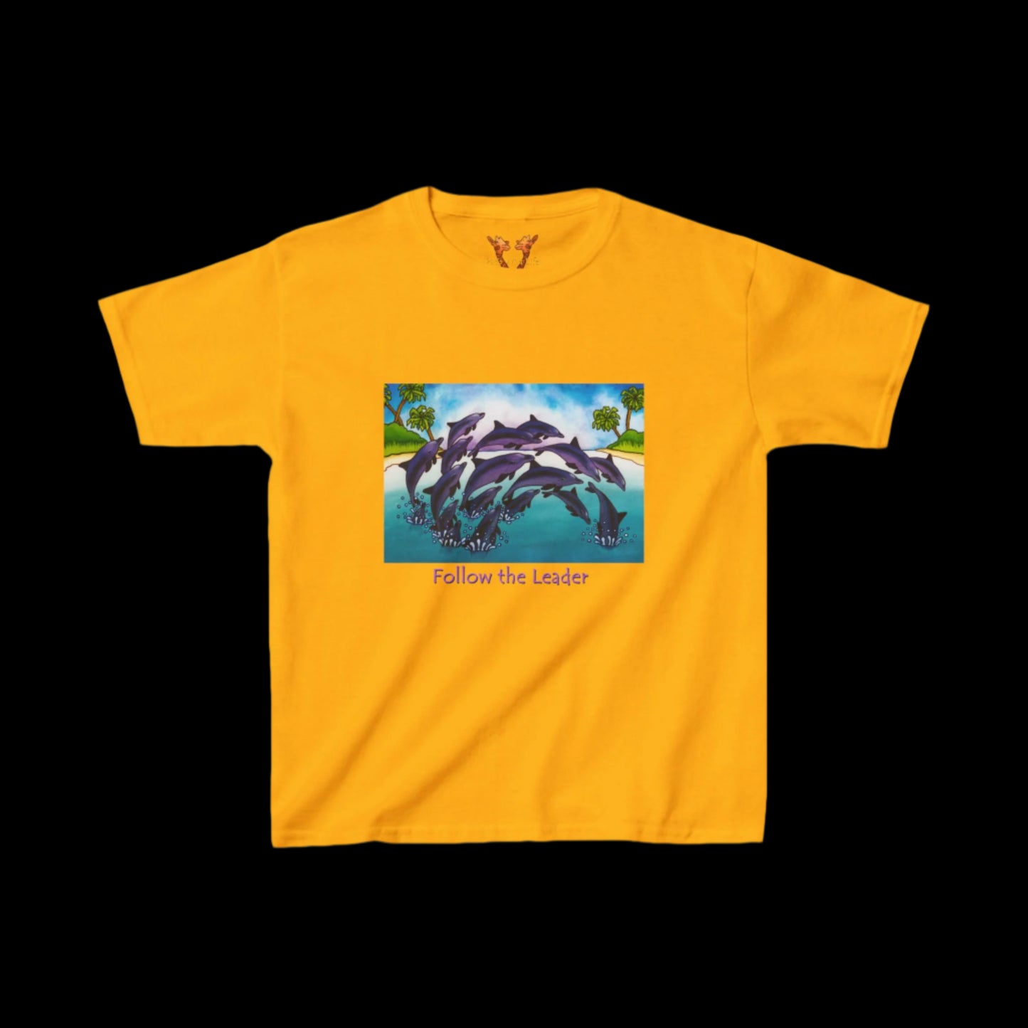 Dolphins "Follow the Leader" Kids Tee