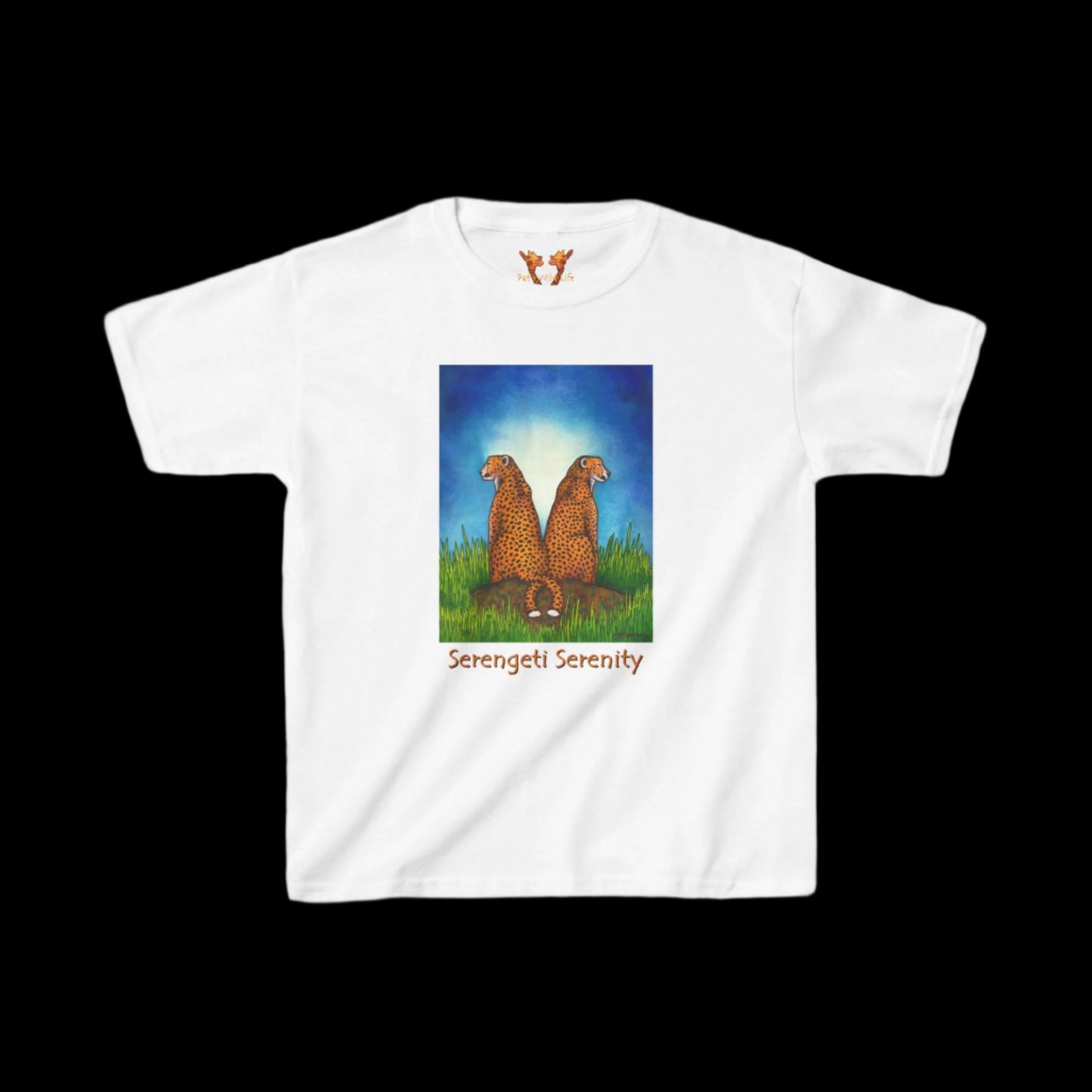 Cheetahs "Serengeti Serenity" Kids Tee