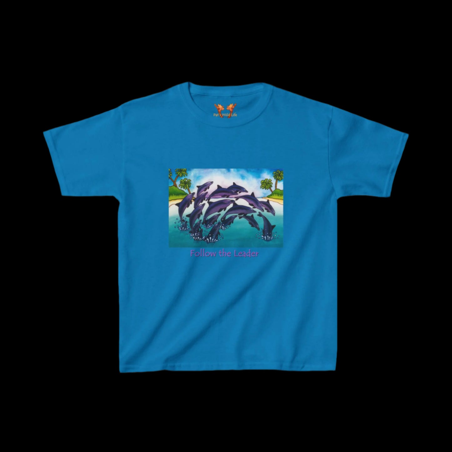 Dolphins "Follow the Leader" Kids Tee