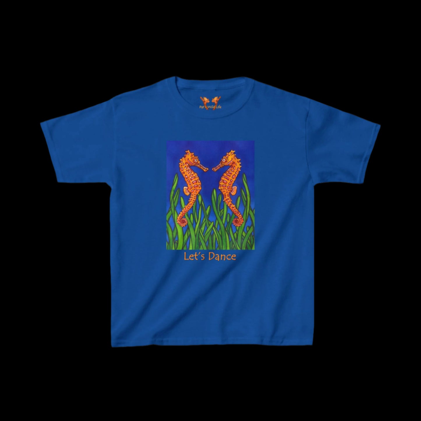 Two Seahorses "Let's Dance" Kids Tee