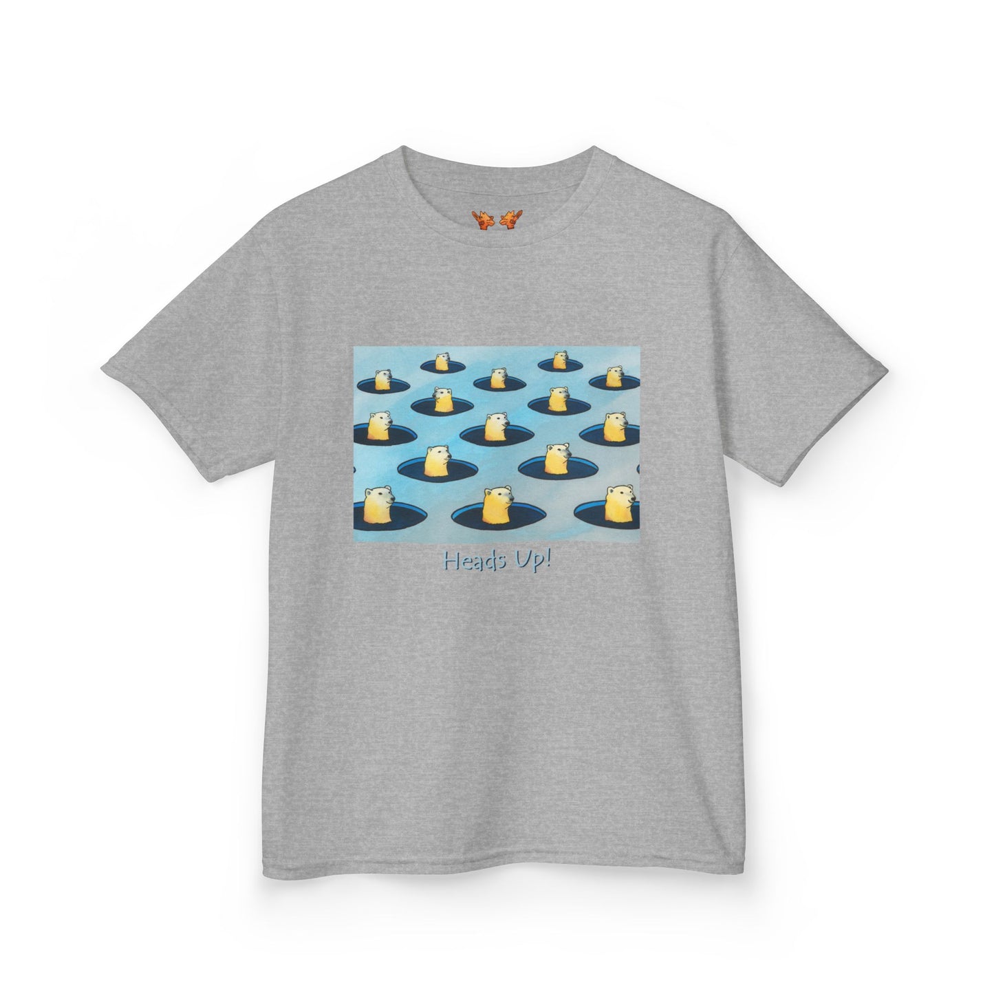 Polar Bears "Heads Up?" Kids Tee