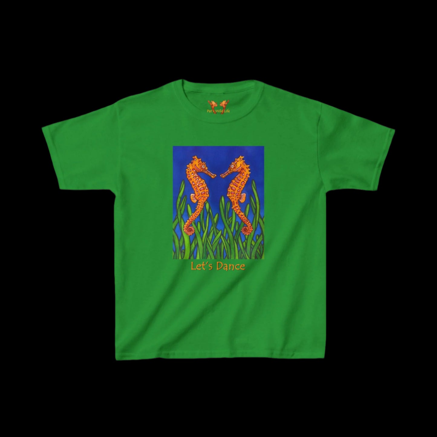 Two Seahorses "Let's Dance" Kids Tee
