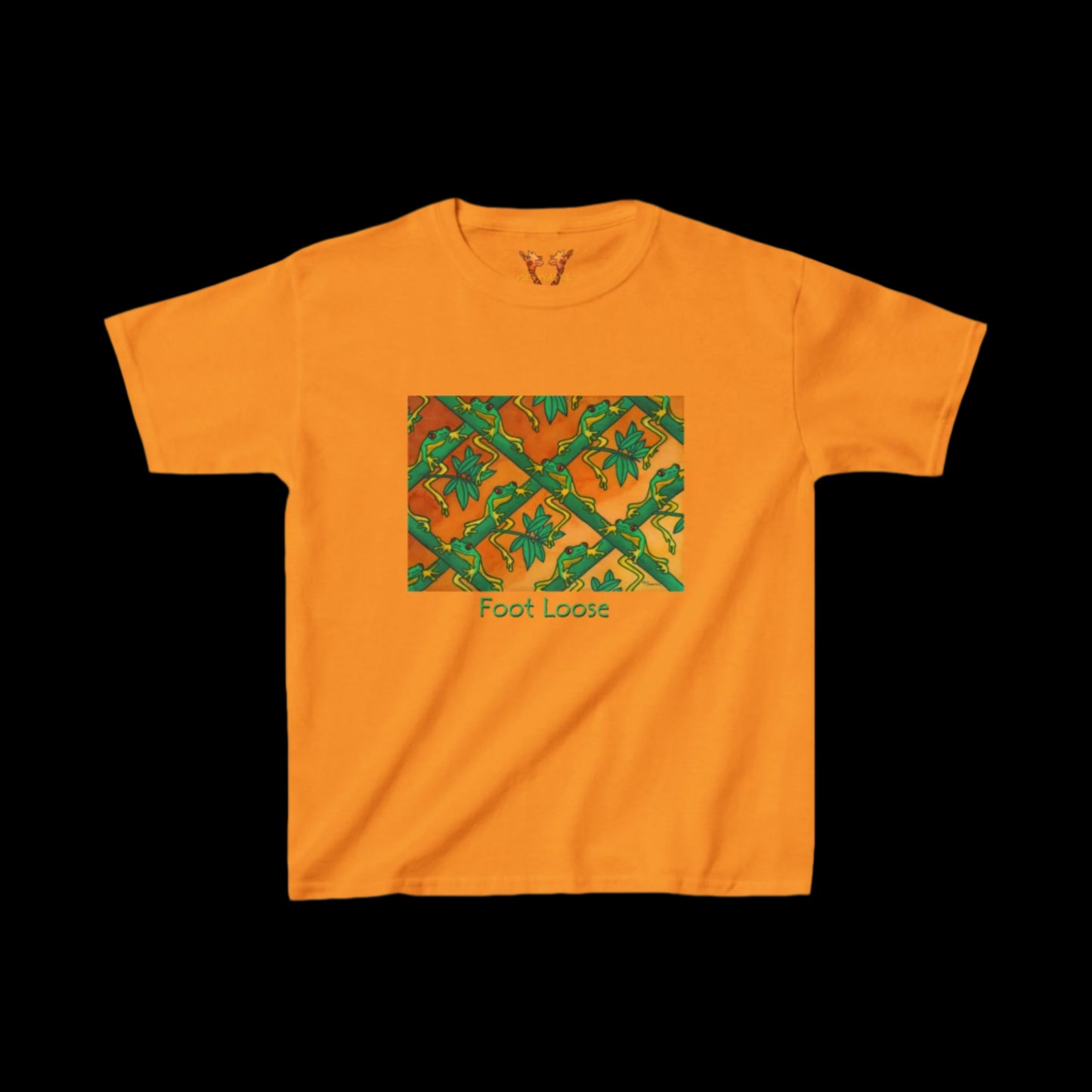 Tree Frogs "Foot Loose" Kids Tee