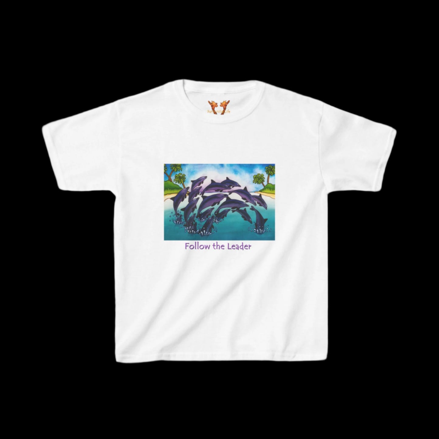 Dolphins "Follow the Leader" Kids Tee