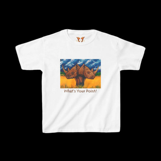 Rhinos "What's Your Point?" Kids Tee