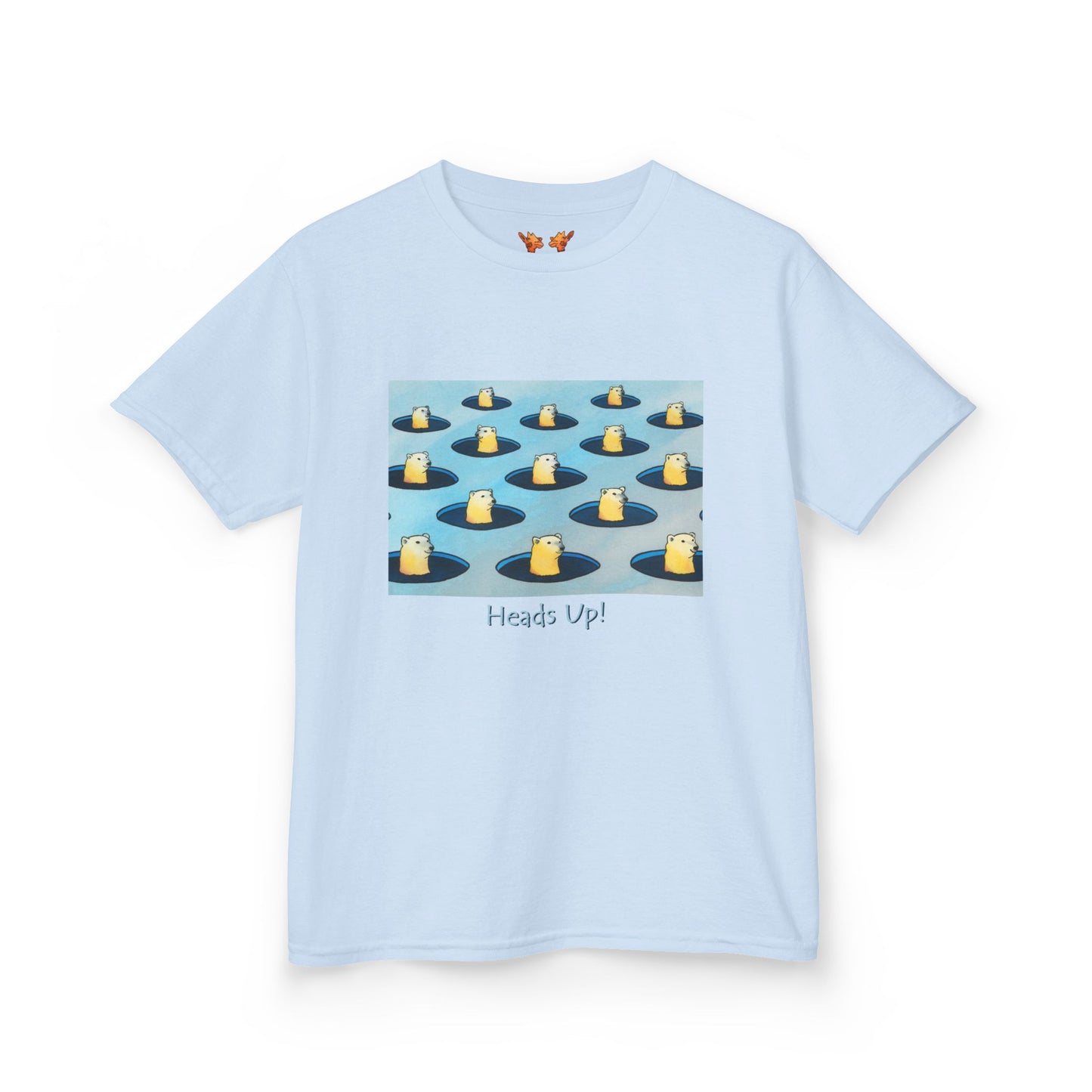 Polar Bears "Heads Up?" Kids Tee