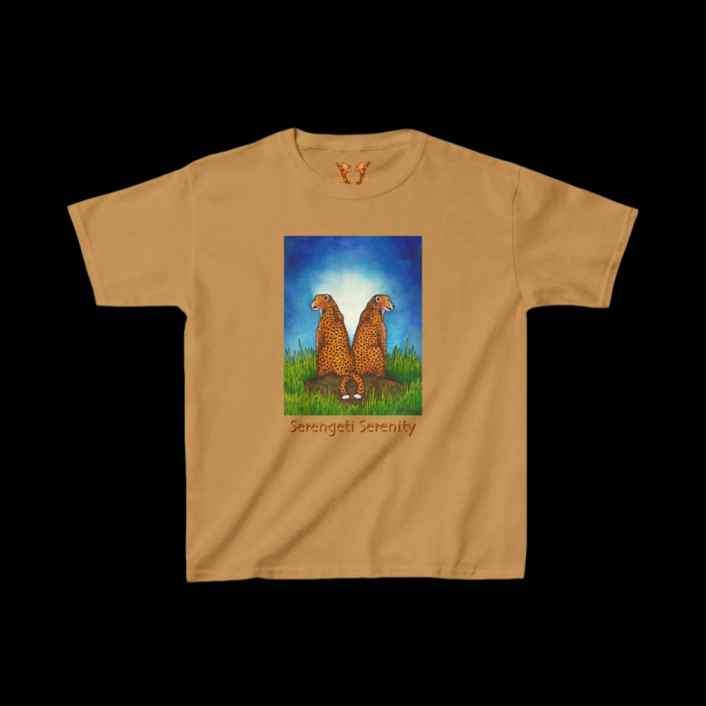 Cheetahs "Serengeti Serenity" Kids Tee