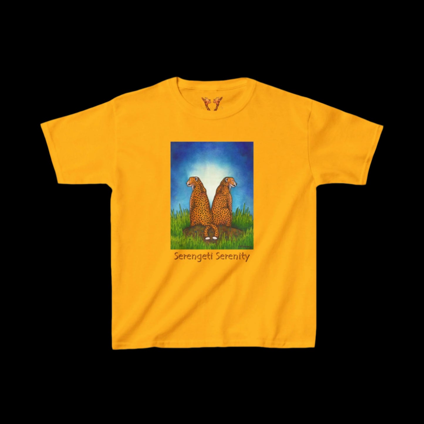 Cheetahs "Serengeti Serenity" Kids Tee