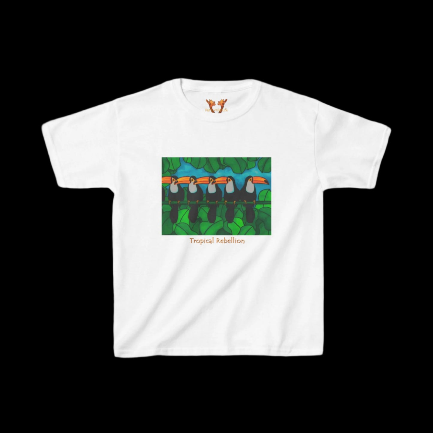 Toucans "Tropical Rebellion" Kids Tee