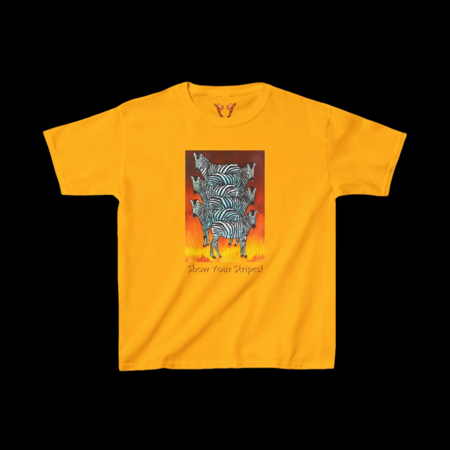 Zebras "Show Your Stripes!" Kids Tee