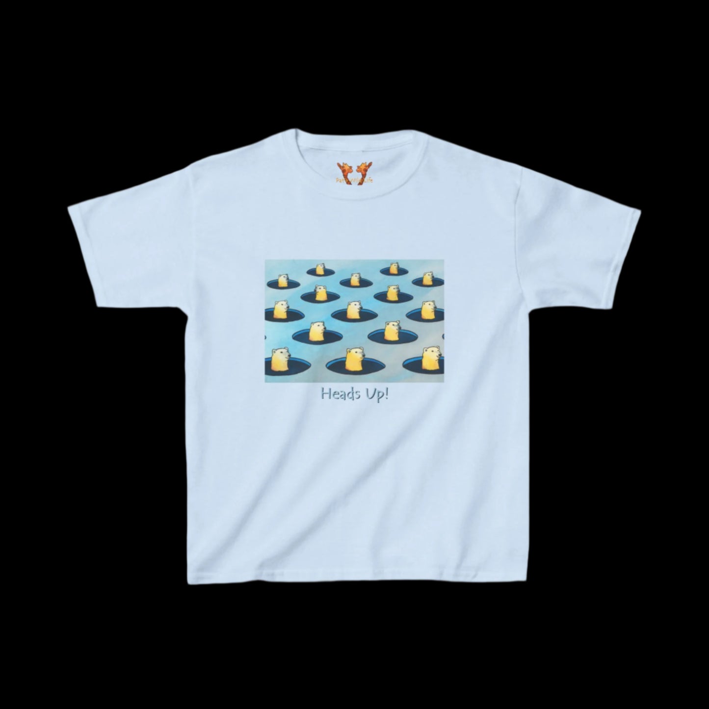 Polar Bears "Heads Up?" Kids Tee