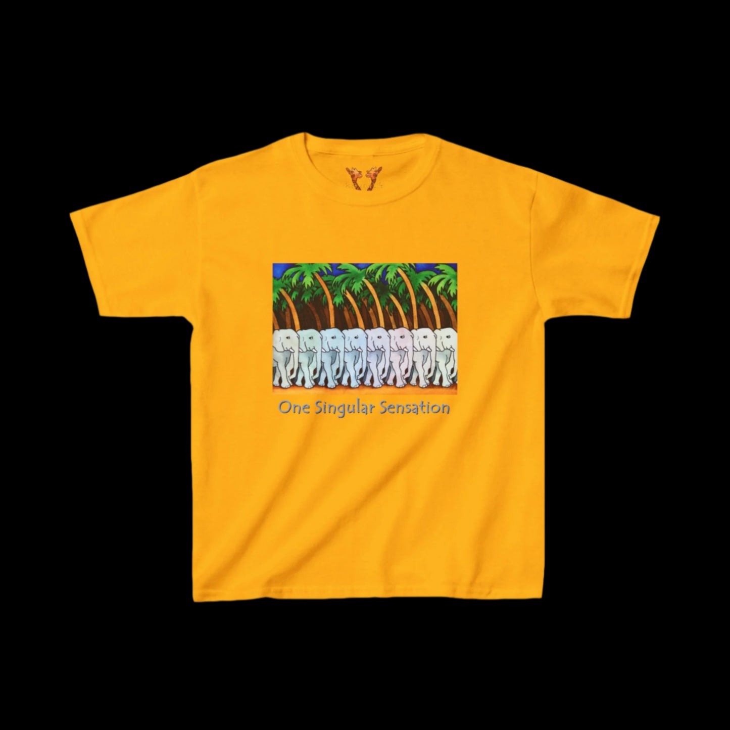 Elephants "One Singular Sensation" Kids Tee
