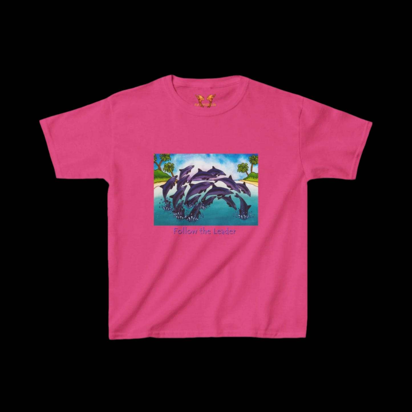 Dolphins "Follow the Leader" Kids Tee