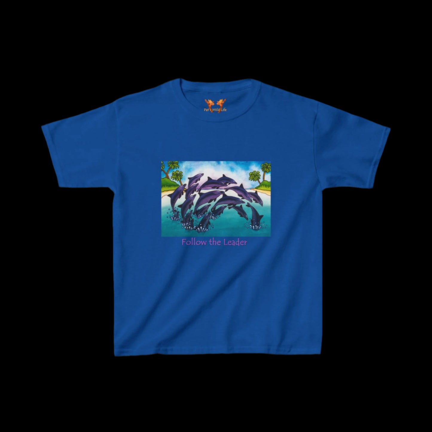 Dolphins "Follow the Leader" Kids Tee