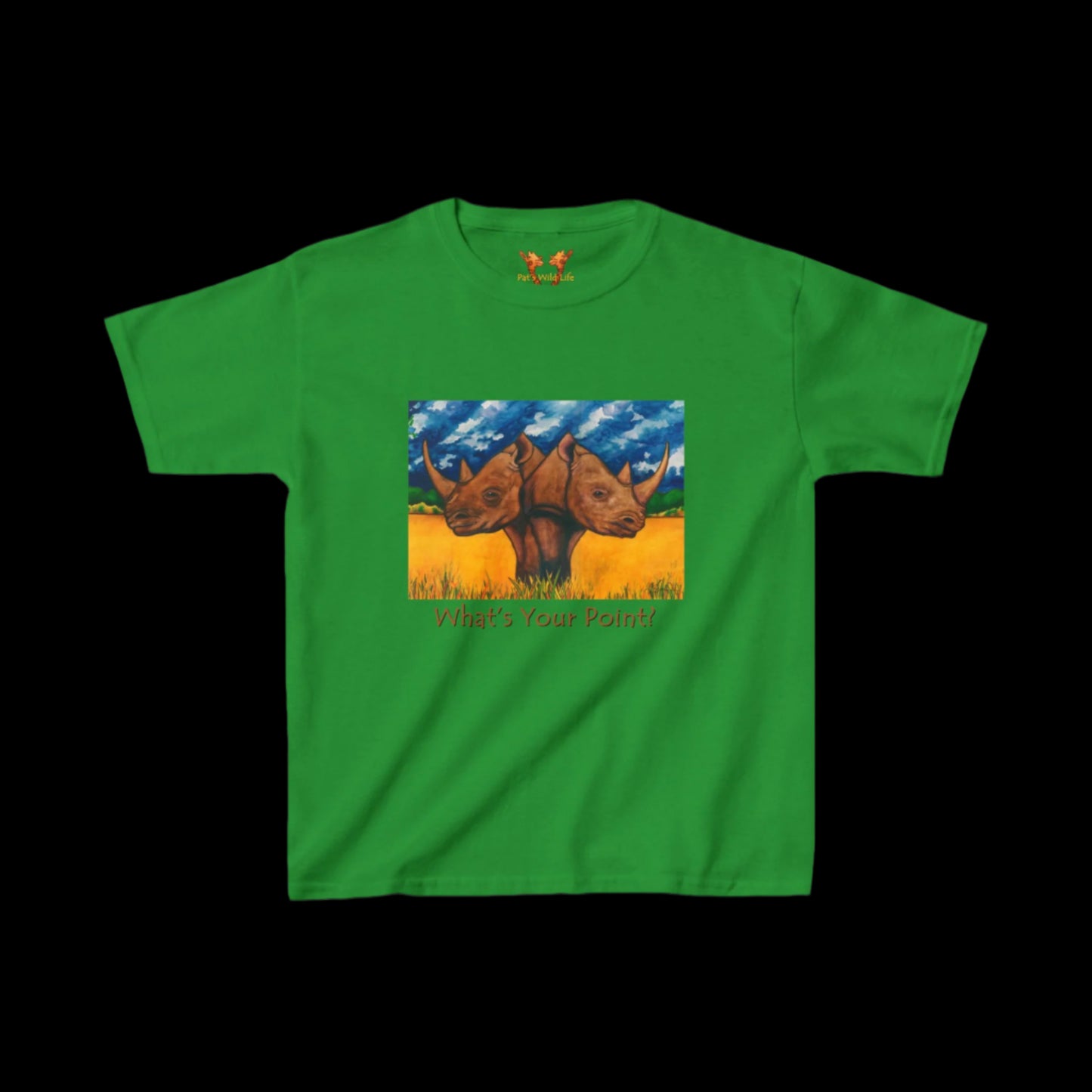 Rhinos "What's Your Point?" Kids Tee