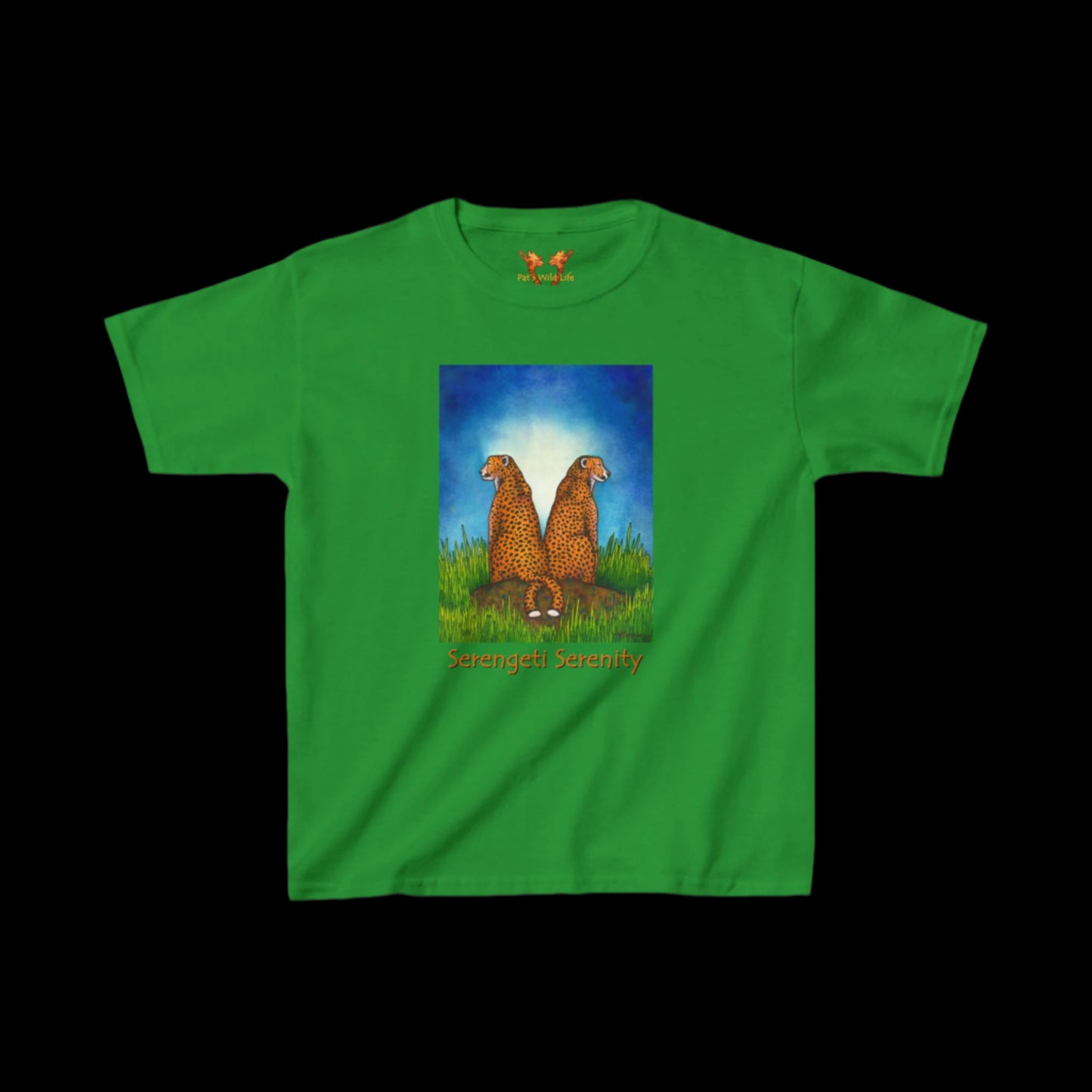 Cheetahs "Serengeti Serenity" Kids Tee