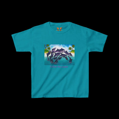 Dolphins "Follow the Leader" Kids Tee