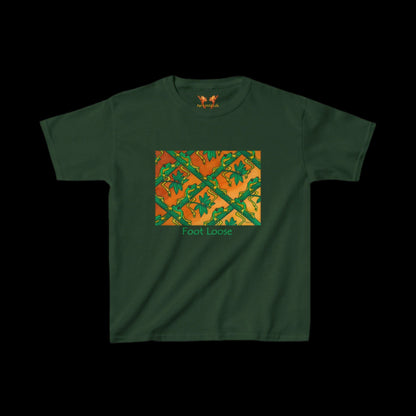 Tree Frogs "Foot Loose" Kids Tee