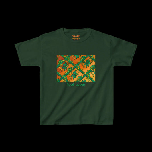 Tree Frogs "Foot Loose" Kids Tee