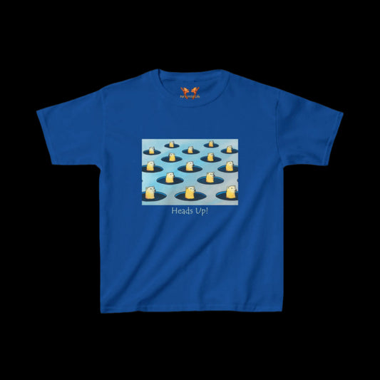 Polar Bears "Heads Up?" Kids Tee