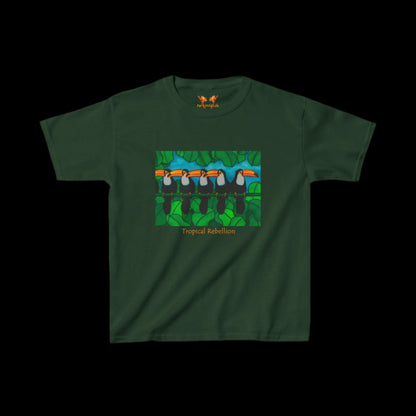 Toucans "Tropical Rebellion" Kids Tee