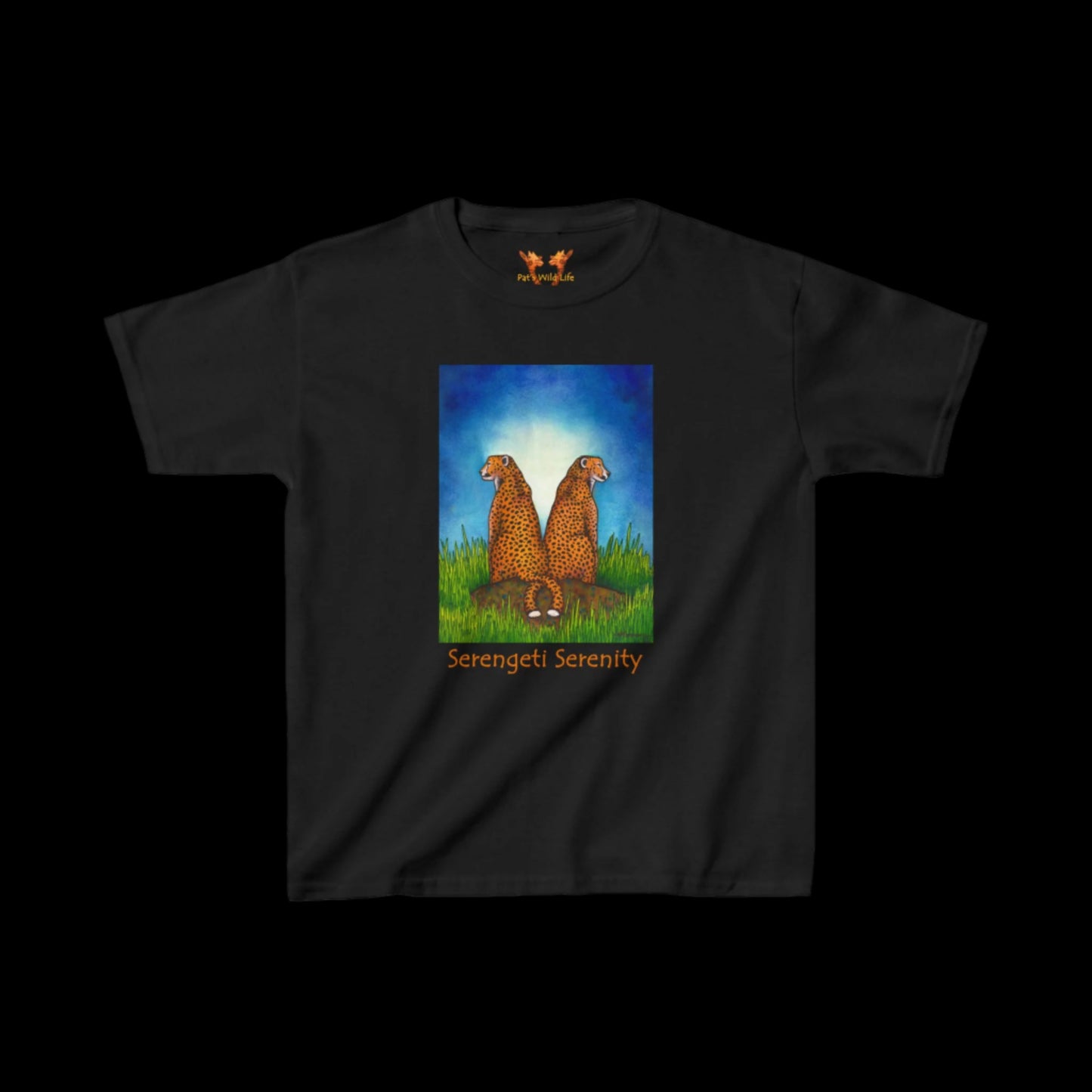 Cheetahs "Serengeti Serenity" Kids Tee