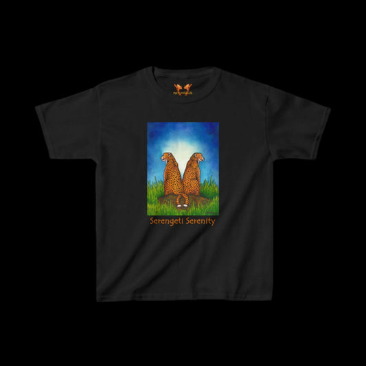 Cheetahs "Serengeti Serenity" Kids Tee