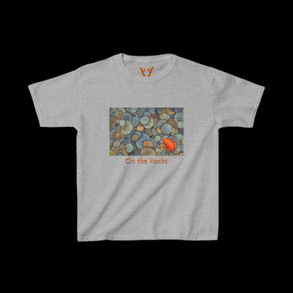 Orange Frog "On the Rocks" Kids Tee