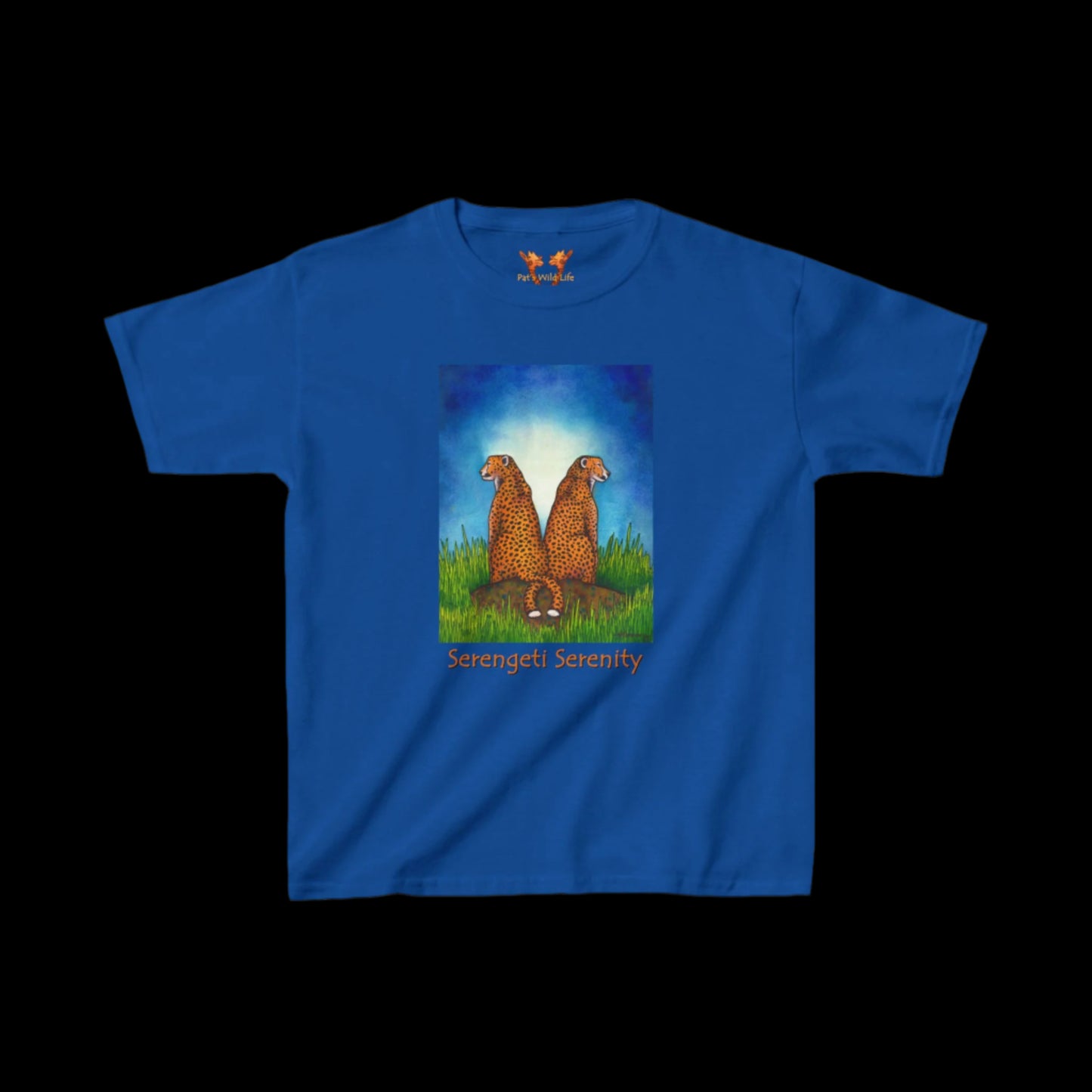 Cheetahs "Serengeti Serenity" Kids Tee