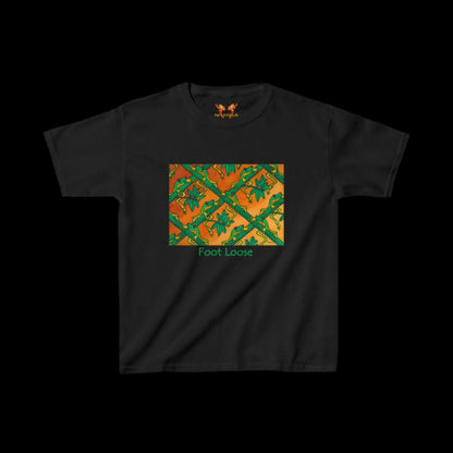 Tree Frogs "Foot Loose" Kids Tee