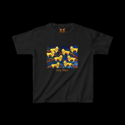 Lions  "Lazy Days" Kids Tee