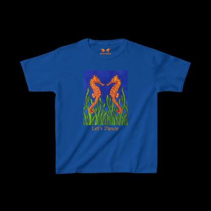 Two Seahorses "Let's Dance" Kids Tee