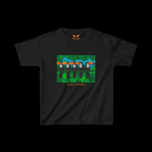 Toucans "Tropical Rebellion" Kids Tee