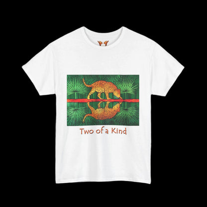 Jaguar on a white t-shirt