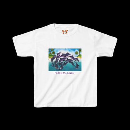 Dolphins "Follow the Leader" Kids Tee