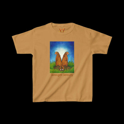 Cheetahs "Serengeti Serenity" Kids Tee