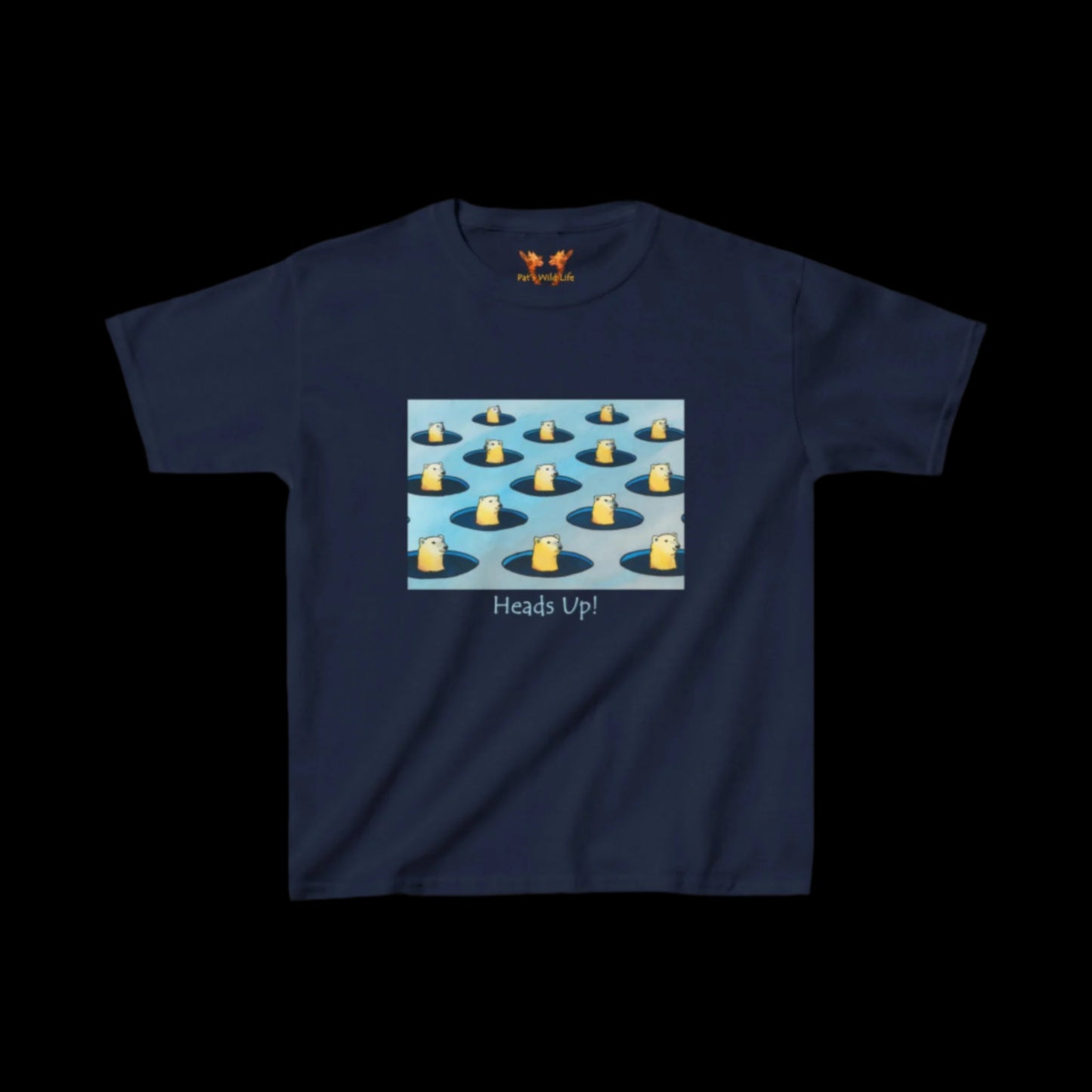 Polar Bears "Heads Up?" Kids Tee