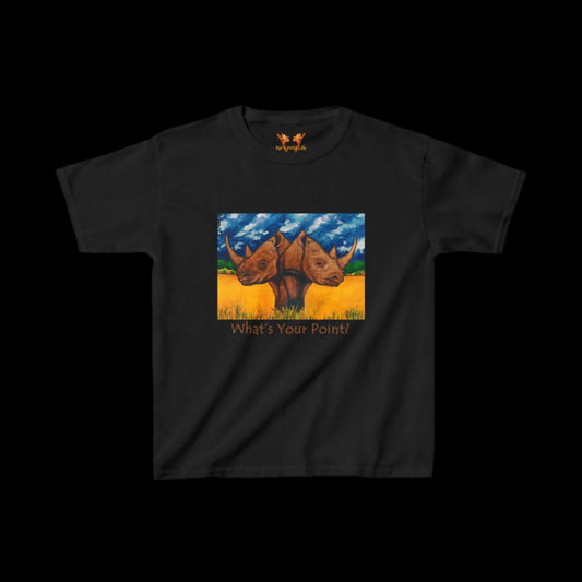 Rhinos "What's Your Point?" Kids Tee